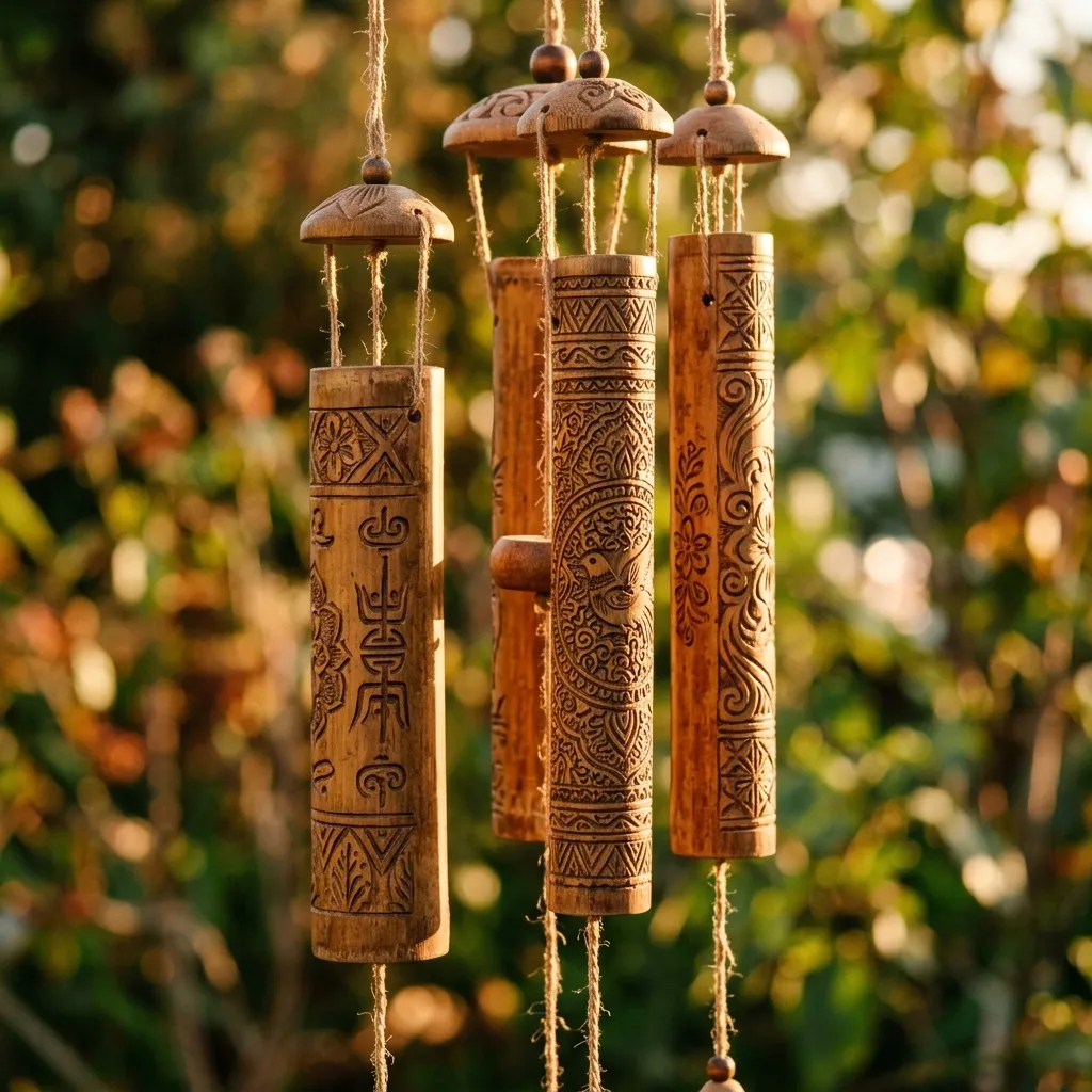 Classic Hollow Bamboo Chimes