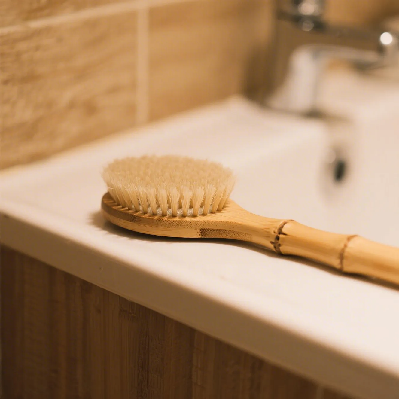 Bamboo Bath Brush - view 4