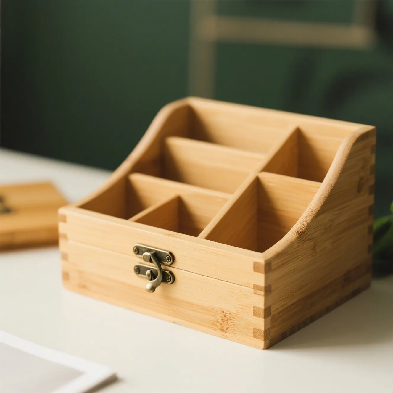 Bamboo Storage Box - view 2